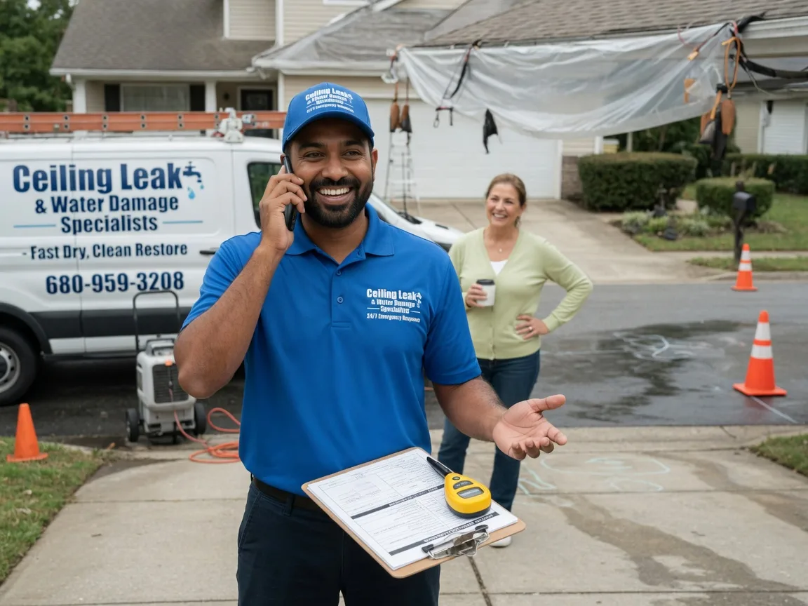 Ceiling Leak Cleanup Delaware, OH FAQs